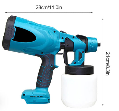 TH-Tools™ High-pressure Cordless Paint Sprayer with 2 Batteries