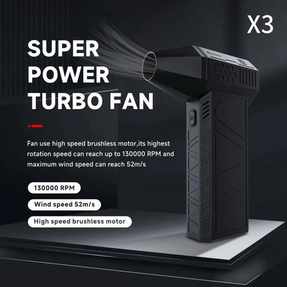 TH-Tools™ Mini Turbo Jet Fan X3