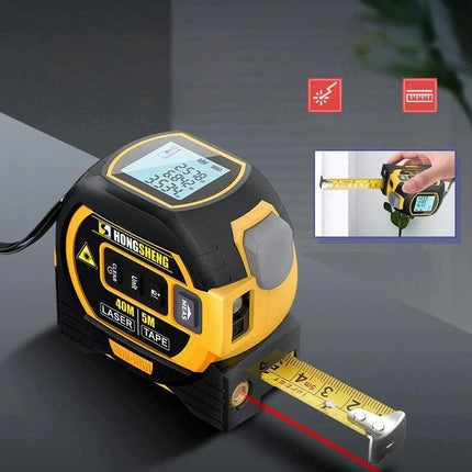 TH-Tools™ 3-in-1-Laser- und digitales Maßband