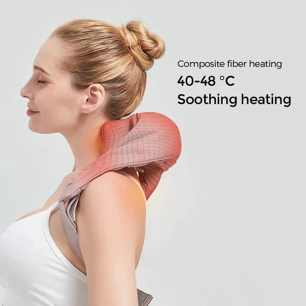 TheHealthTools™ Best Shiatsu Neck and Back Massager With Soothing Heat
