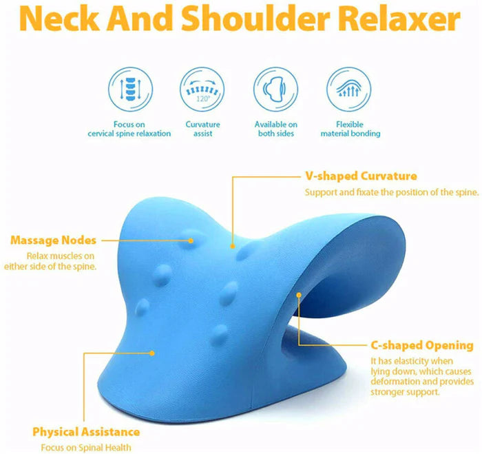 TheHealthTools™ NECK AND SHOULDER CERVICAL RELIEF PILLOW